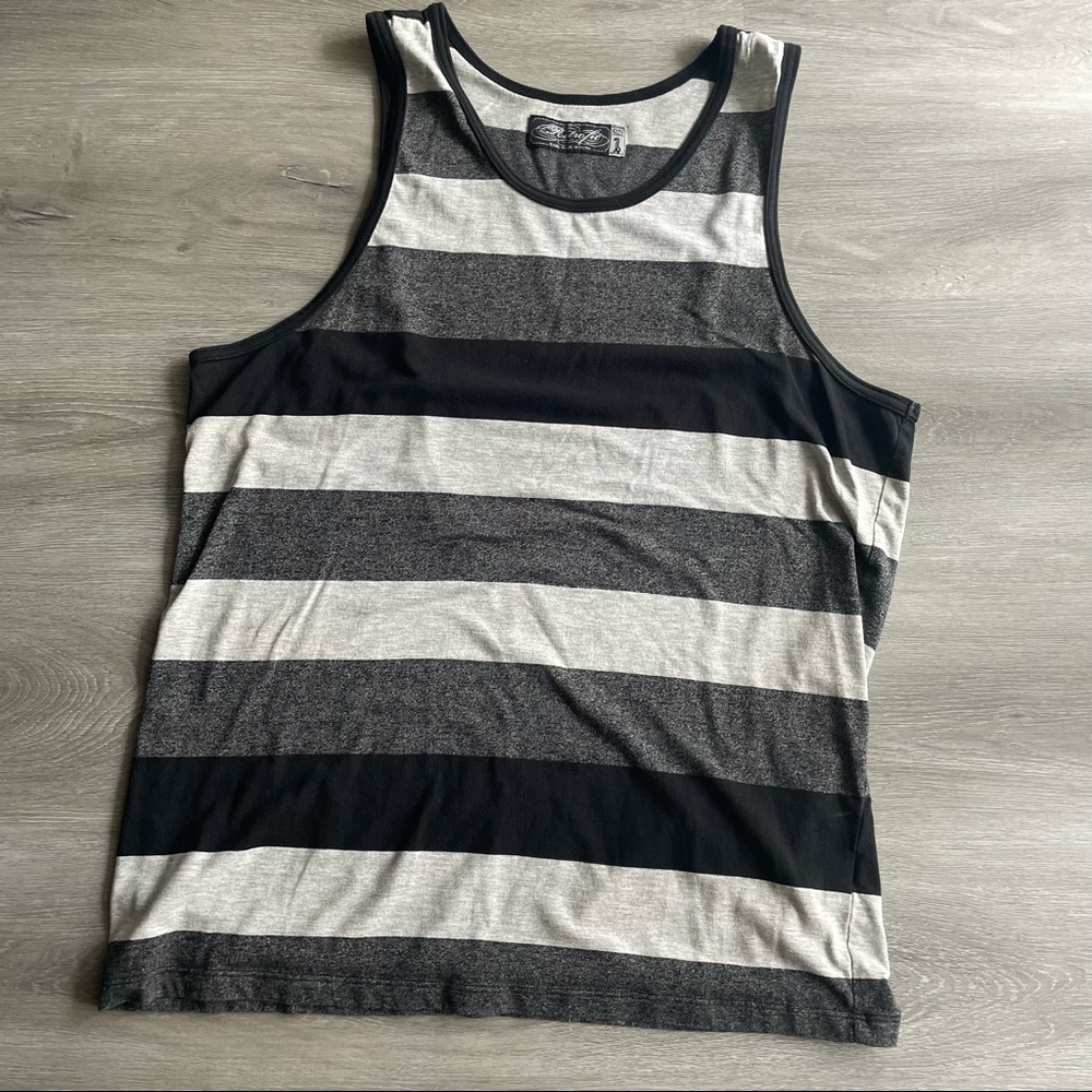 Mens Striped Tank Top
